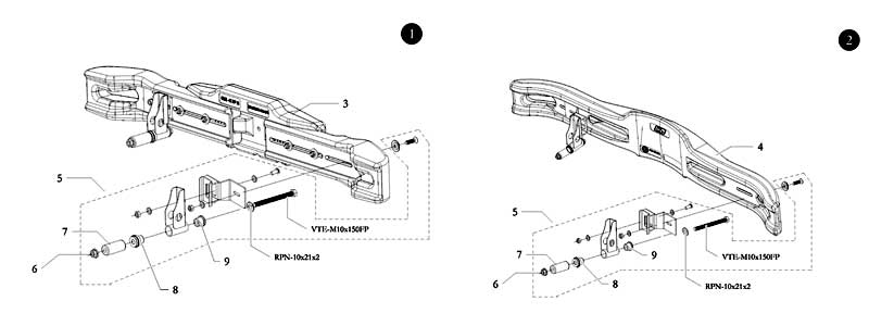 Stoßstange hinten KG