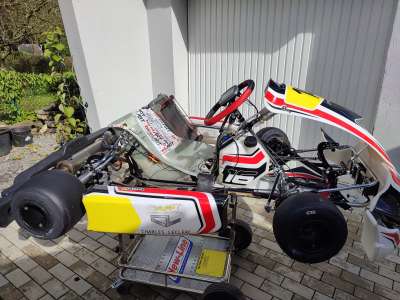 Charles Leclerc 007/CH/10 Schaltkart KG507+KG508 FL EVO KG C3 50X2X1040--F MAG. DF+DF    CL30-S16SH - Gebraucht