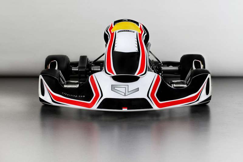 Charles Leclerc CL30-S18SH Schaltkart mit Verkleidung  KG509+FL AERO+KG C3 50X2X1040--F MAG. DF+DF 007/CH/10