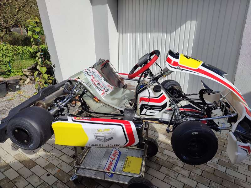 Charles Leclerc 007/CH/10 Schaltkart KG507+KG508 FL EVO KG C3 50X2X1040--F MAG. DF+DF    CL30-S16SH - Gebraucht