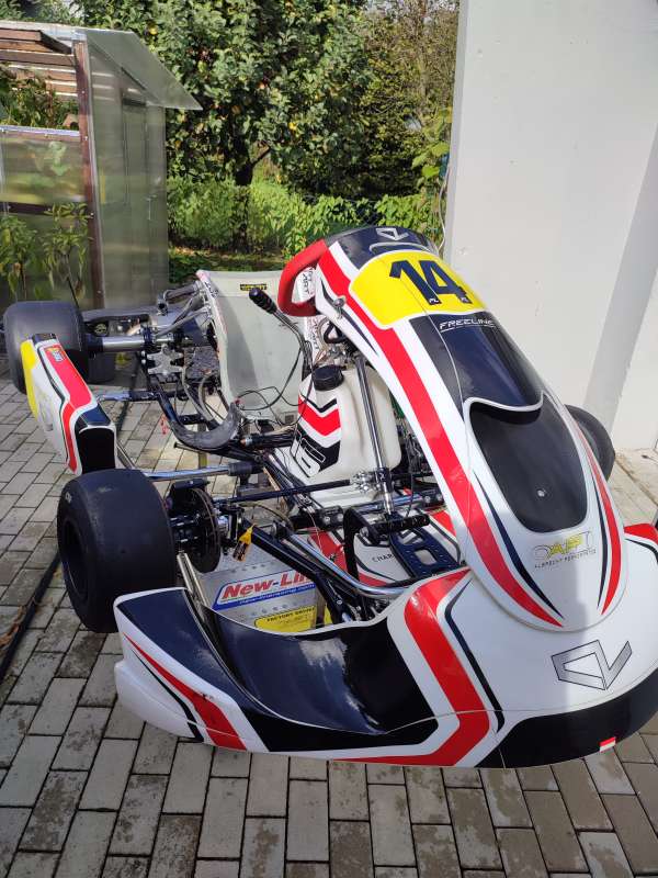 Charles Leclerc 007/CH/10 Schaltkart KG507+KG508 FL EVO KG C3 50X2X1040--F MAG. DF+DF    CL30-S16SH - Gebraucht