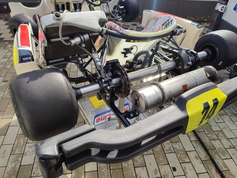Charles Leclerc 007/CH/10 Schaltkart KG507+KG508 FL EVO KG C3 50X2X1040--F MAG. DF+DF    CL30-S16SH - Gebraucht